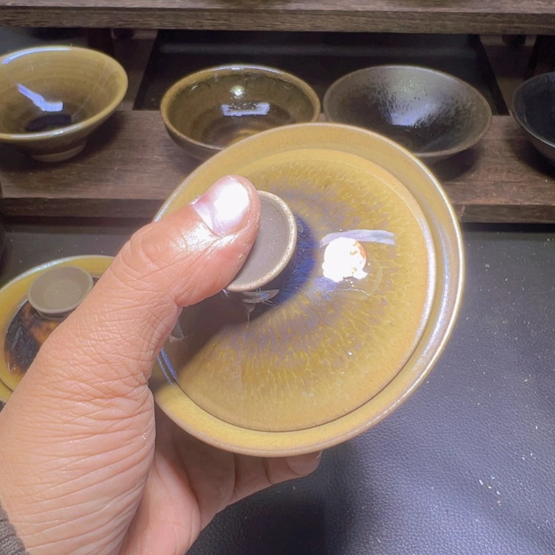 茶盏优****宽383 建窑建盏五六茶器