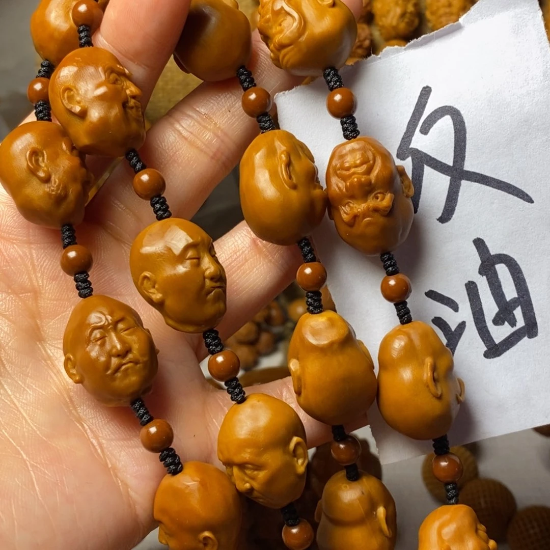 一***气橄榄核手串/手链罗汉