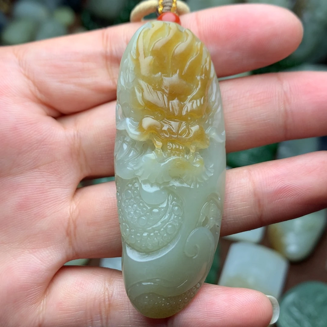 和田玉挂件未镶嵌