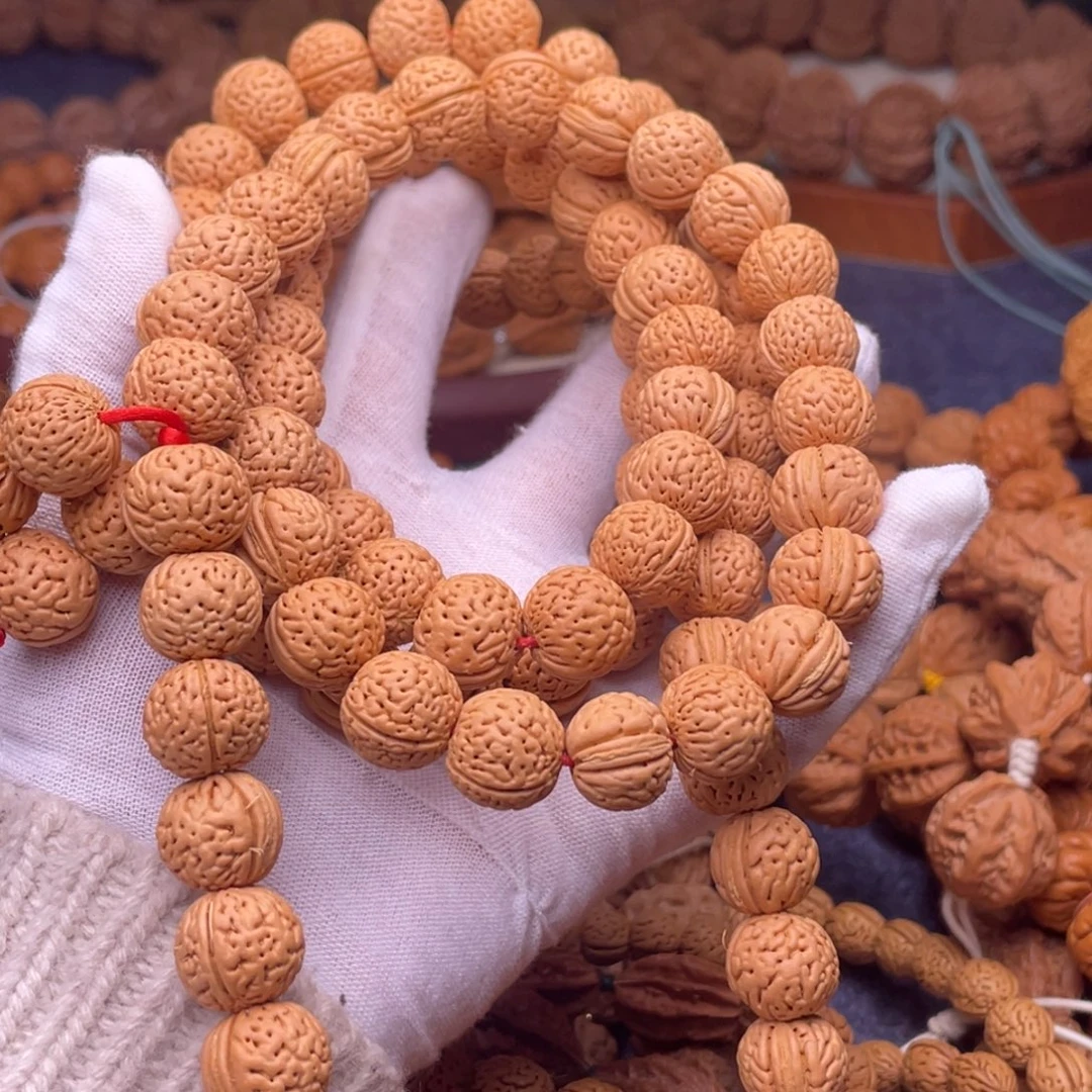 文玩核桃手串桃核