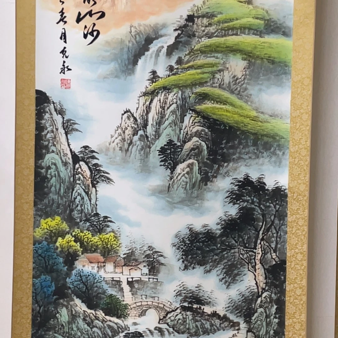 国画老师手笔手绘作品图N