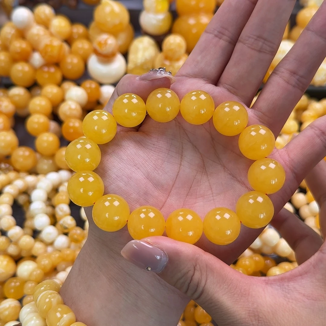 蜜蜡未镶嵌珠宝奇石同料17.5‘mm