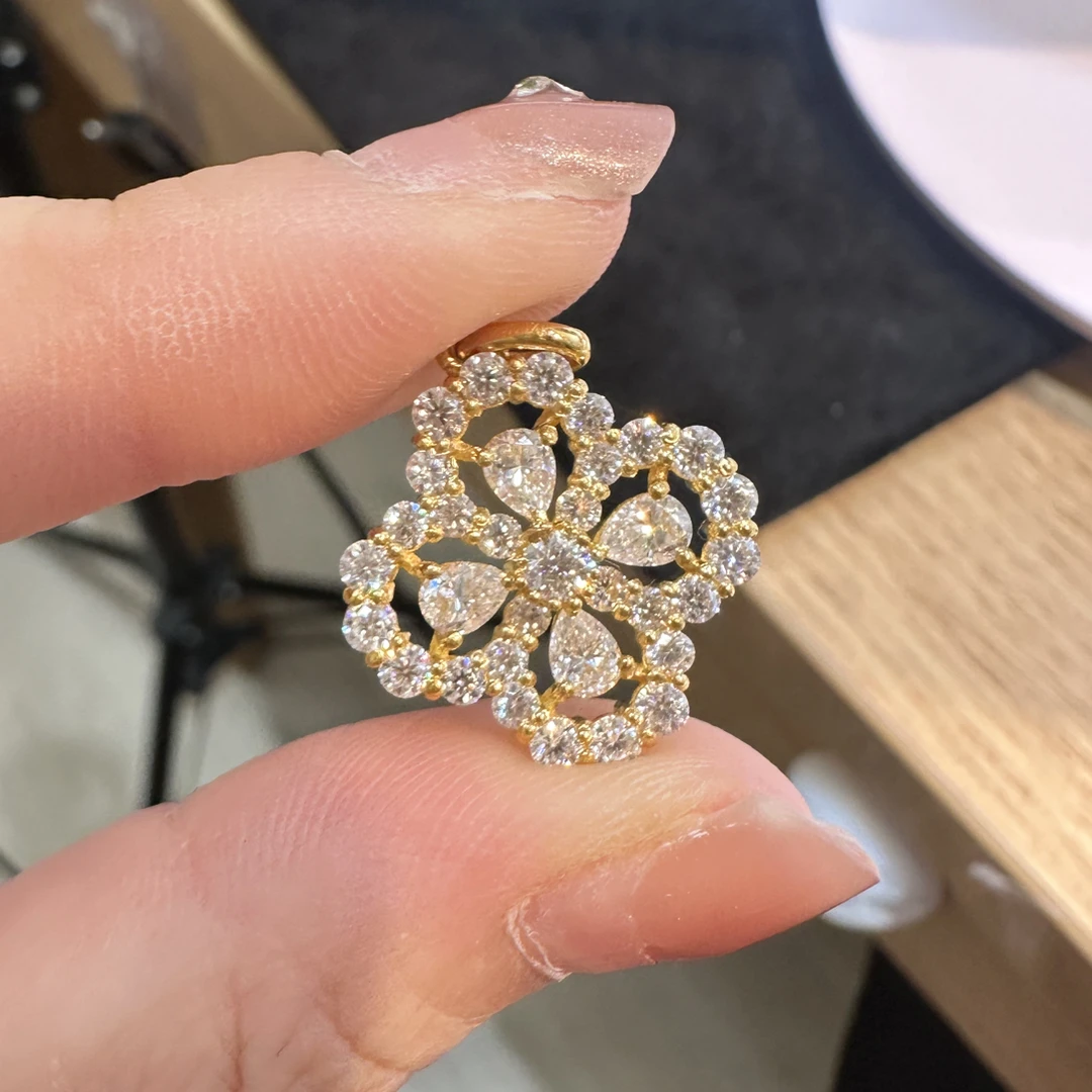 足金999 黄金5G工艺 吊坠