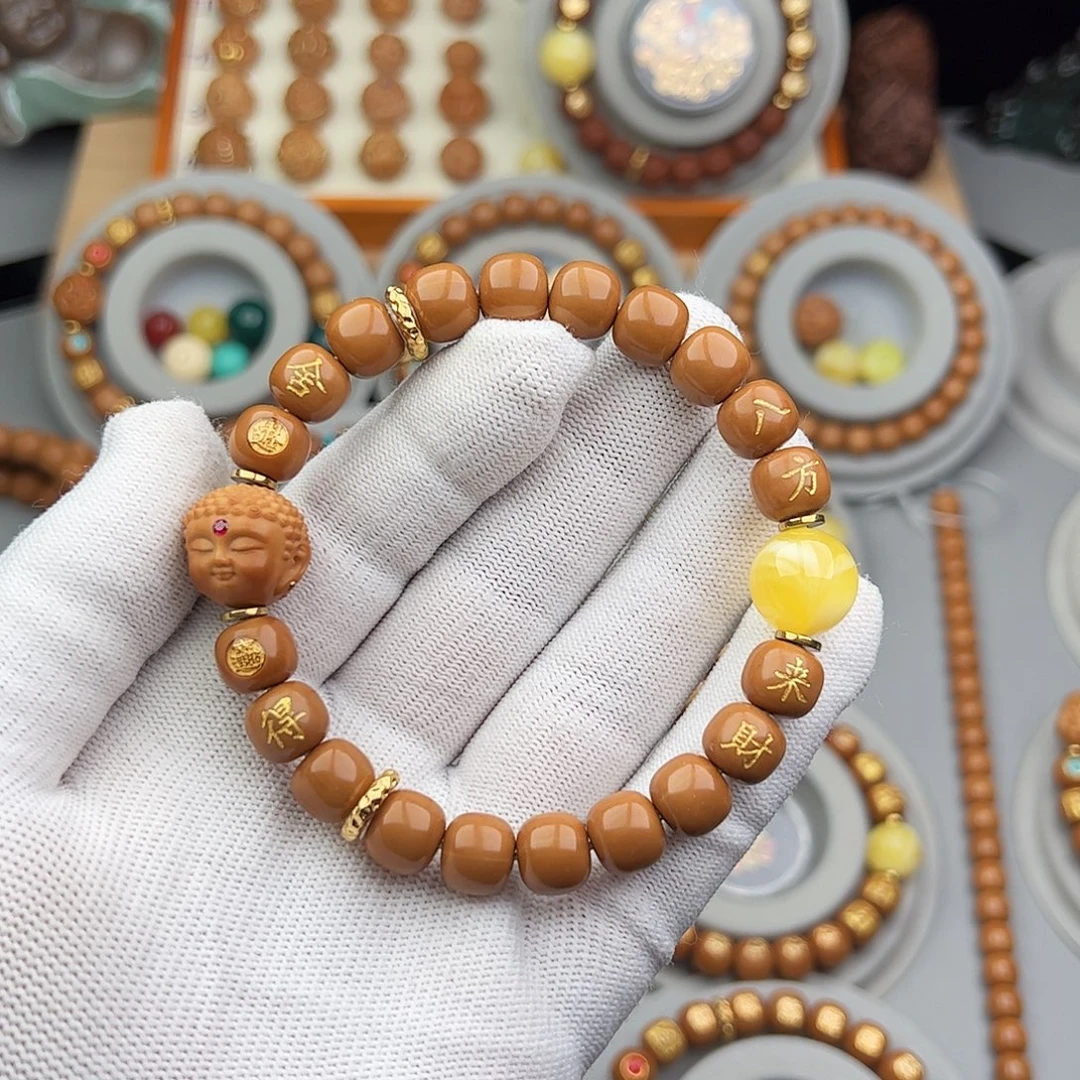 霸***奔猴头核桃吊坠全品老型猴头手串特价福利包毕业捡漏