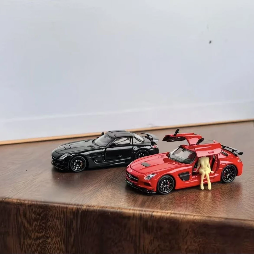 【现货】FW 1:64 奔驰SLS 合金汽车模型
