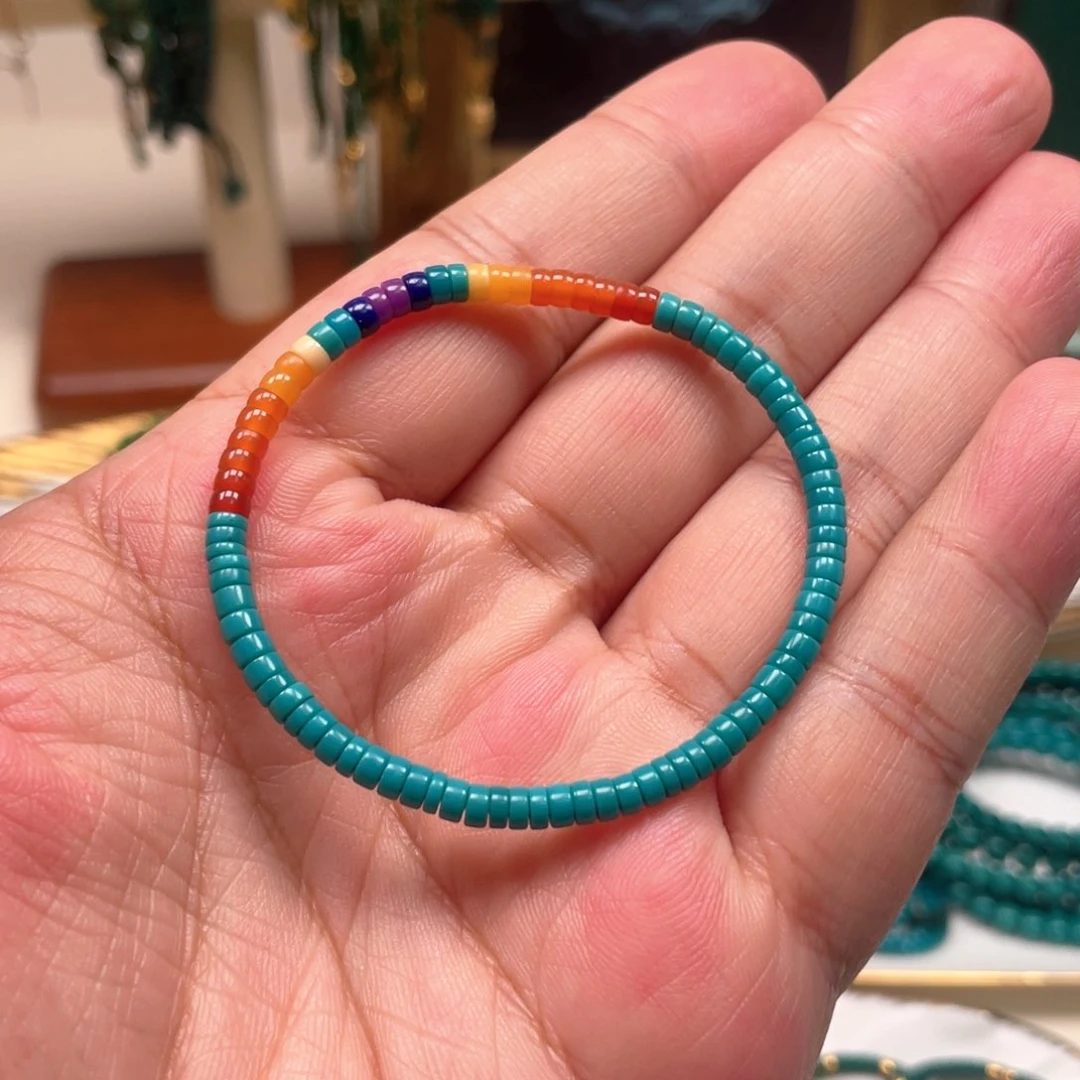 绿松石未镶嵌手串