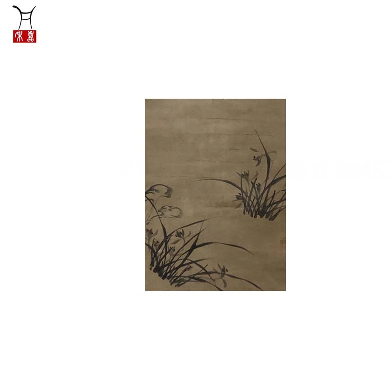 X1026兰草立轴45X98/4平尺