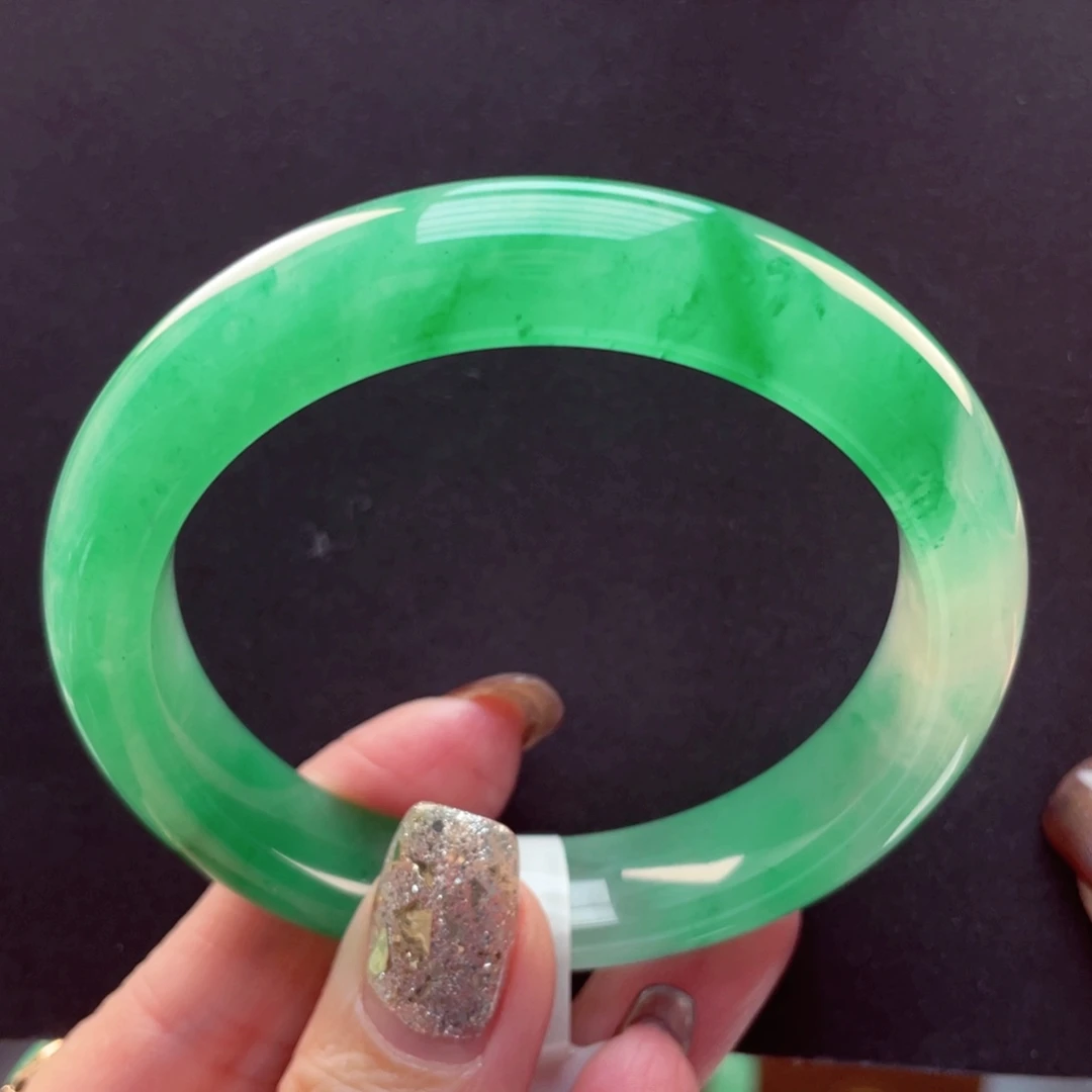 石英质玉未镶嵌手镯54/55