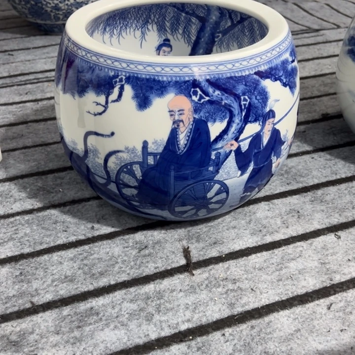 J***y纪念瓷器鬼谷子聚宝盆