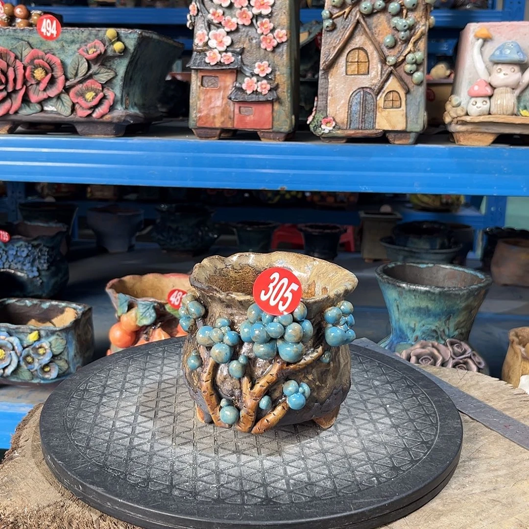 福利305 号陶然花器手工花盆