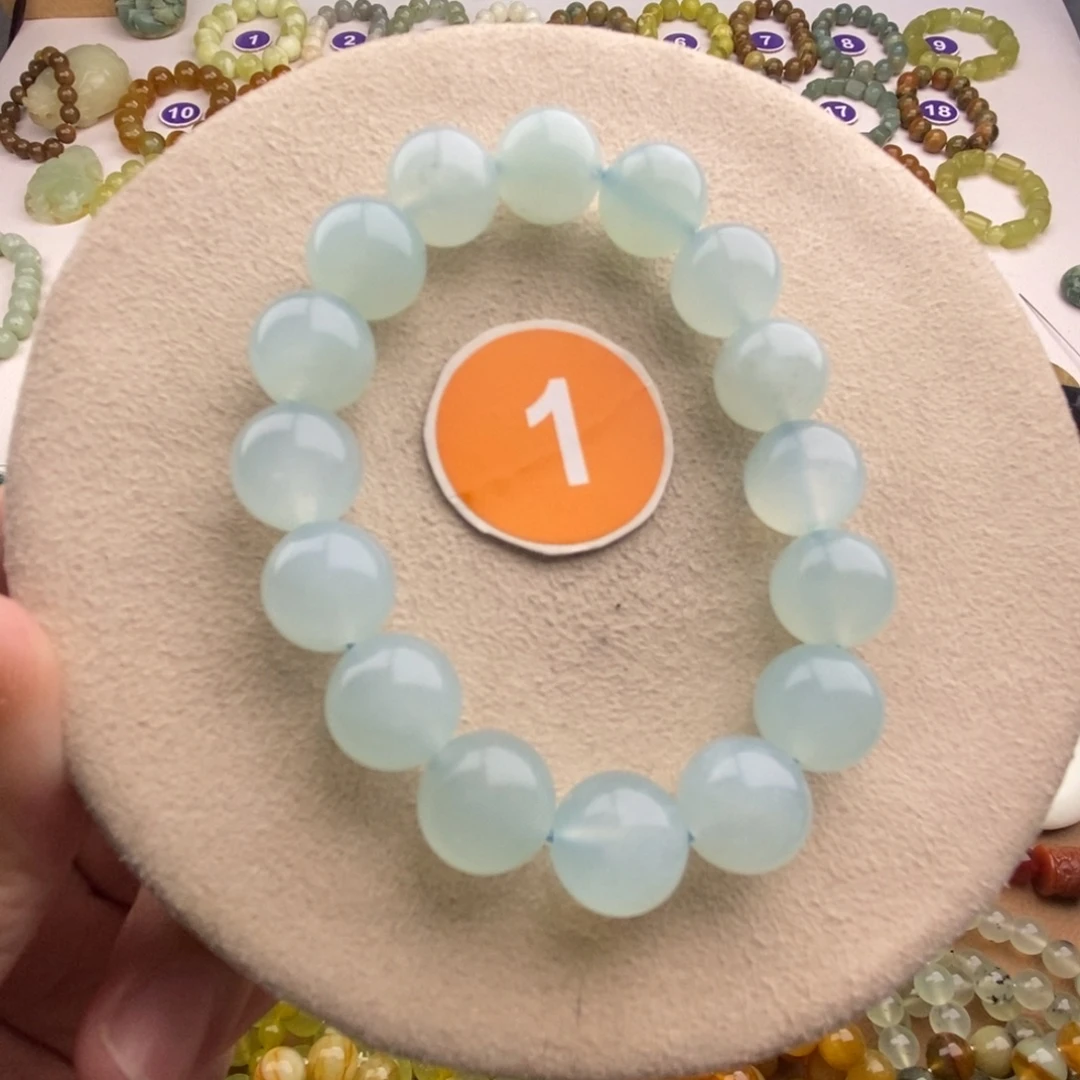 蛇纹石玉未镶嵌手串