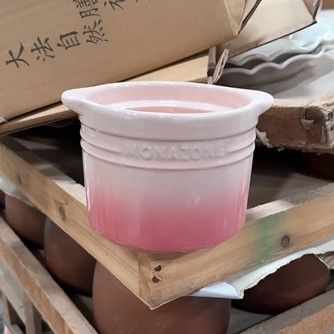 微瑕，不明火，口径10高度9粉