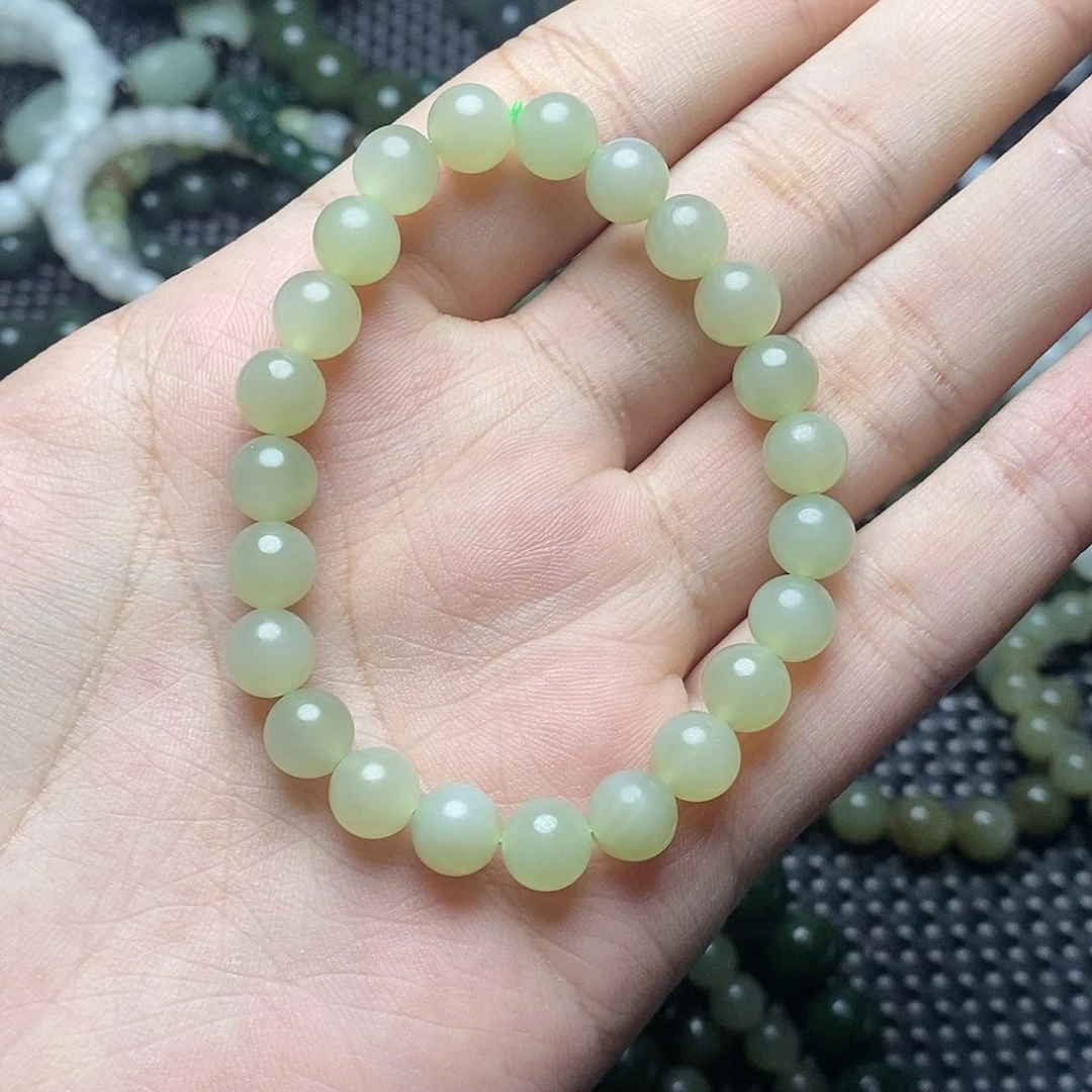 和田玉未镶嵌手串1