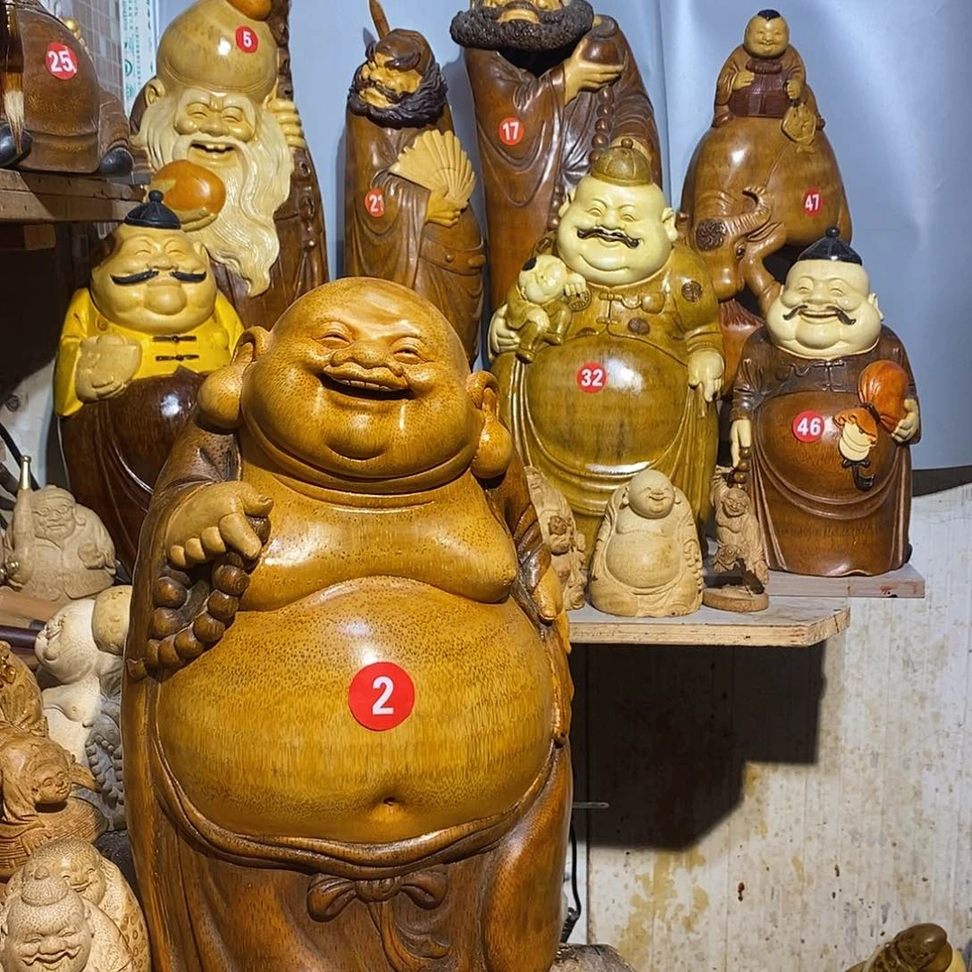 无*纯手工制作的竹雕