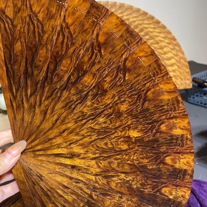 金丝楠金丝楠木扇子