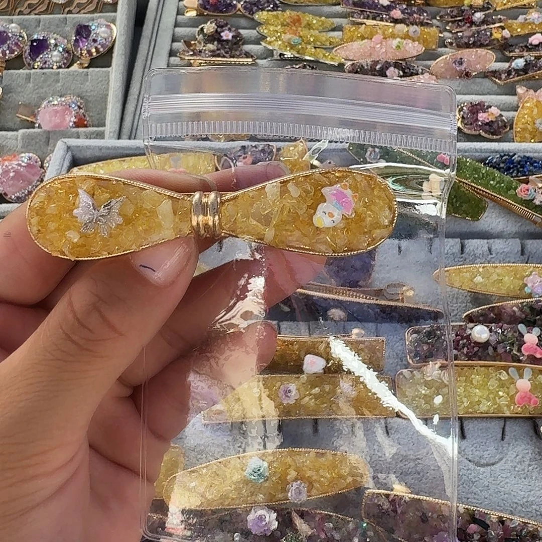 *****未镶嵌手链烟晶黄