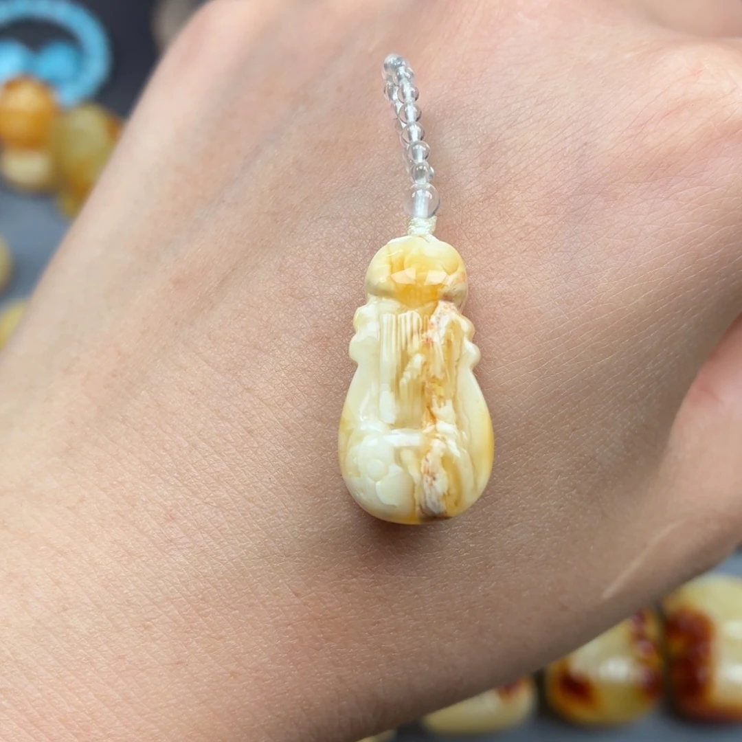 未镶嵌琥珀裸石蜜蜡