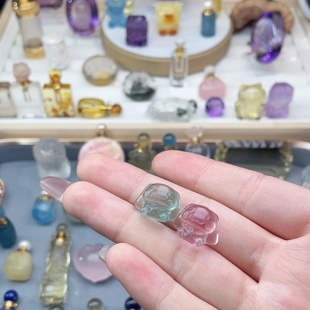 水晶颈饰未镶嵌天然水晶吊坠001