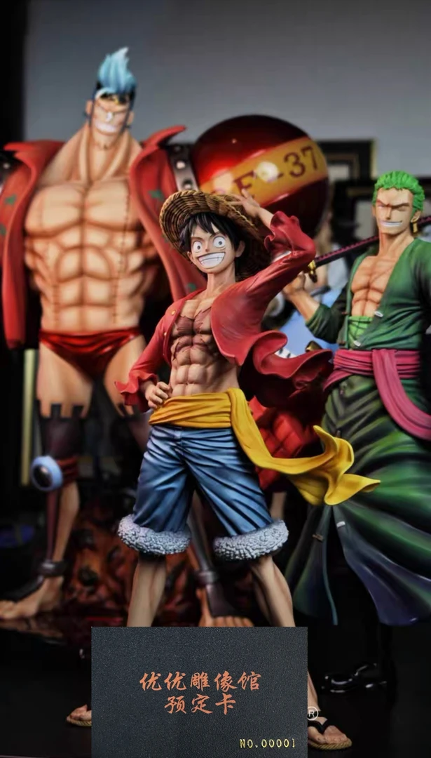 漫藏工作室 海贼王 路飞 私人定制 两年后配色 蒙奇路飞预定卡