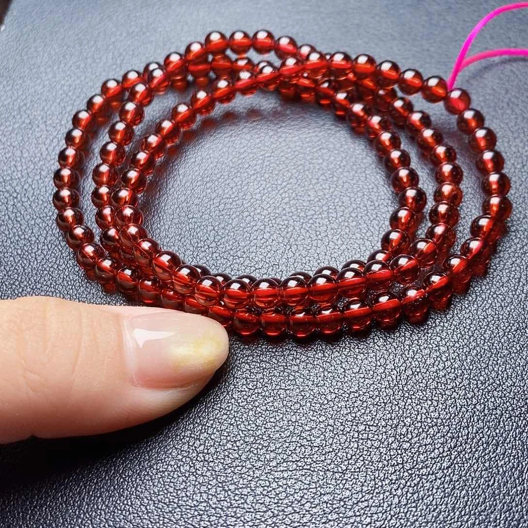 未镶嵌手链石榴石4.8玫瑰金