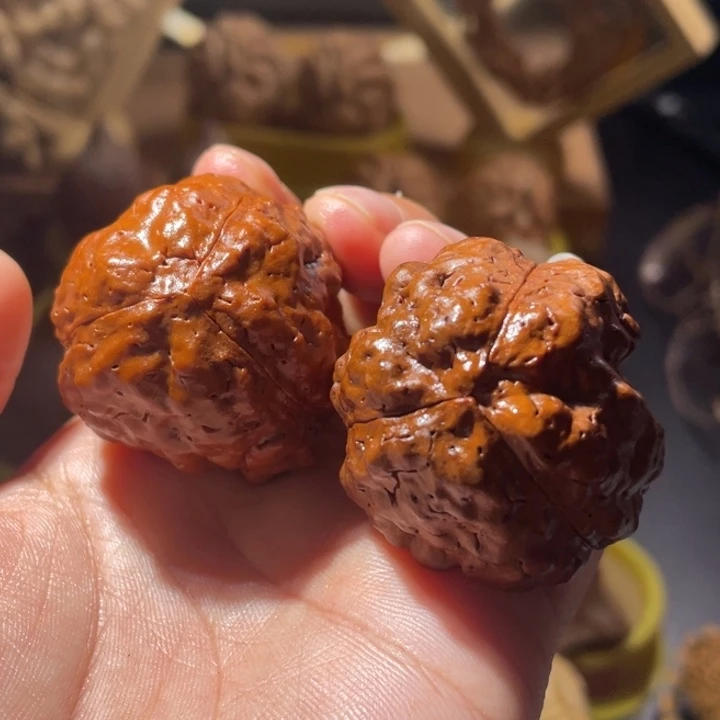 吊坠文玩核桃色差金刚菩提