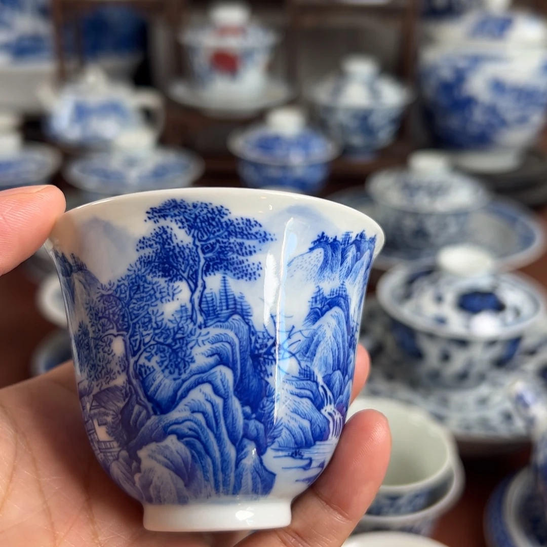 口***烤陶瓷茶具家用茶杯