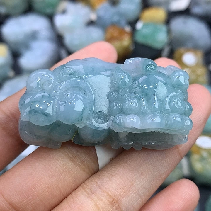 翡翠未镶嵌颈饰天然缅甸翡翠