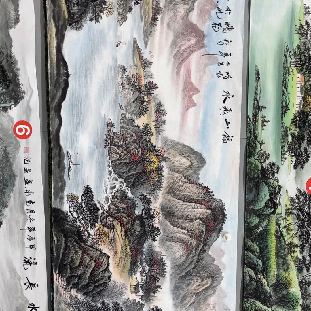 文***墨国画国画山水作品欣赏
