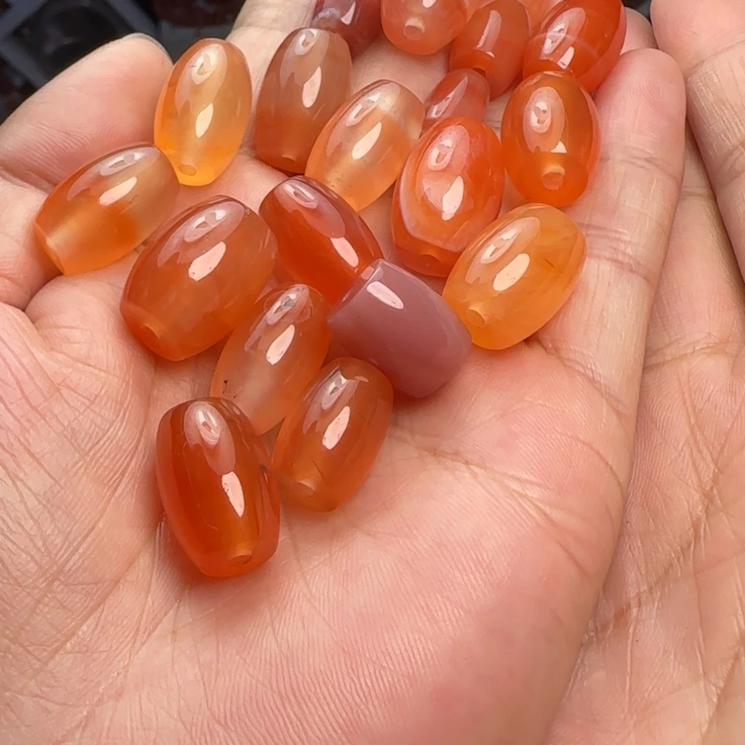 南红玛瑙未镶嵌手链