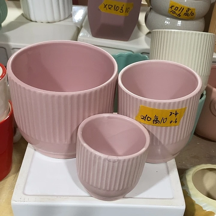 陶盆有孔 瑕疵针孔漏釉介意勿拍 口高