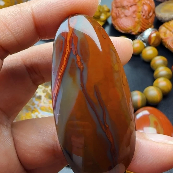玛瑙/玉髓未镶嵌文玩珠宝