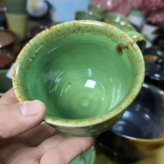 瓷片磁州窑五厂盘碗壶杯有瑕疵