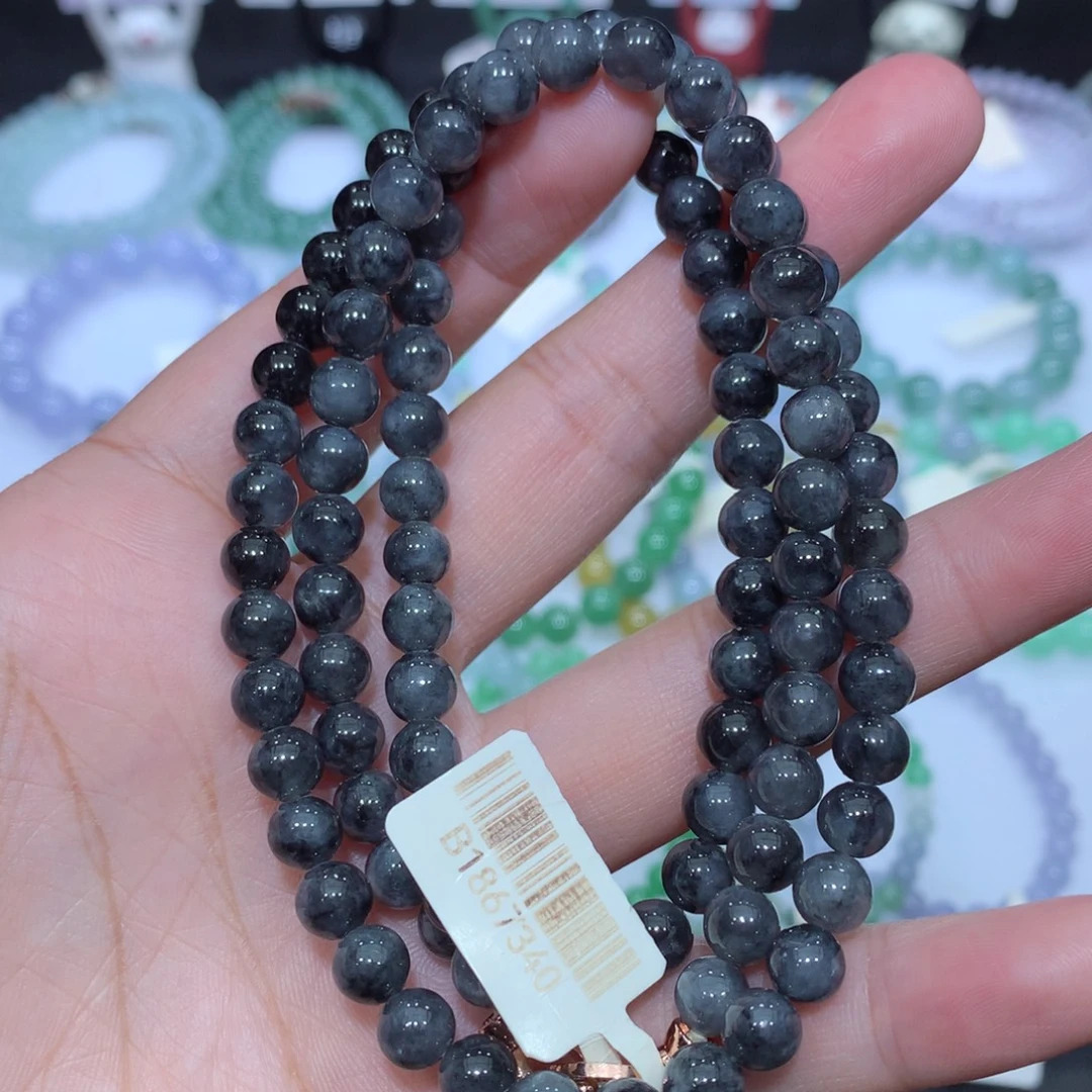 翡翠未镶嵌手串天然