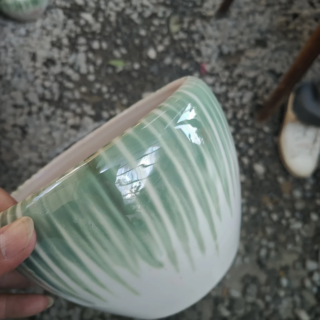 西瓜皮南瓜盆一个