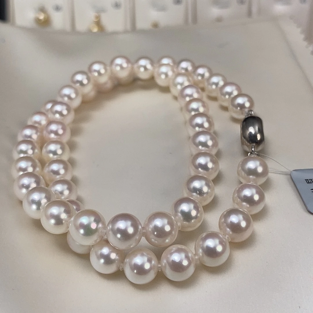 项链未镶嵌海水珍珠8-8.5