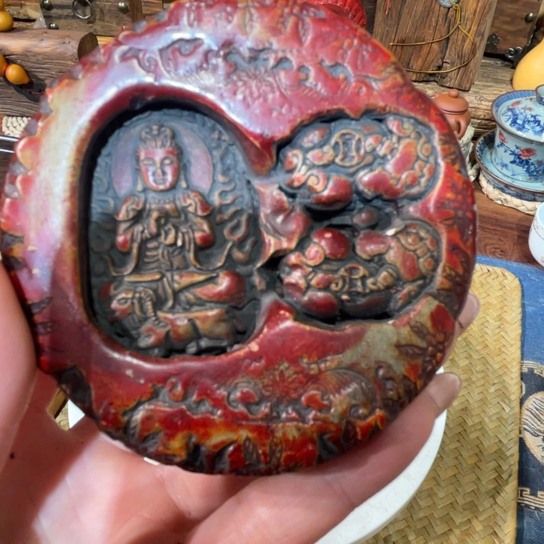 李***世榆木风化石头麻股