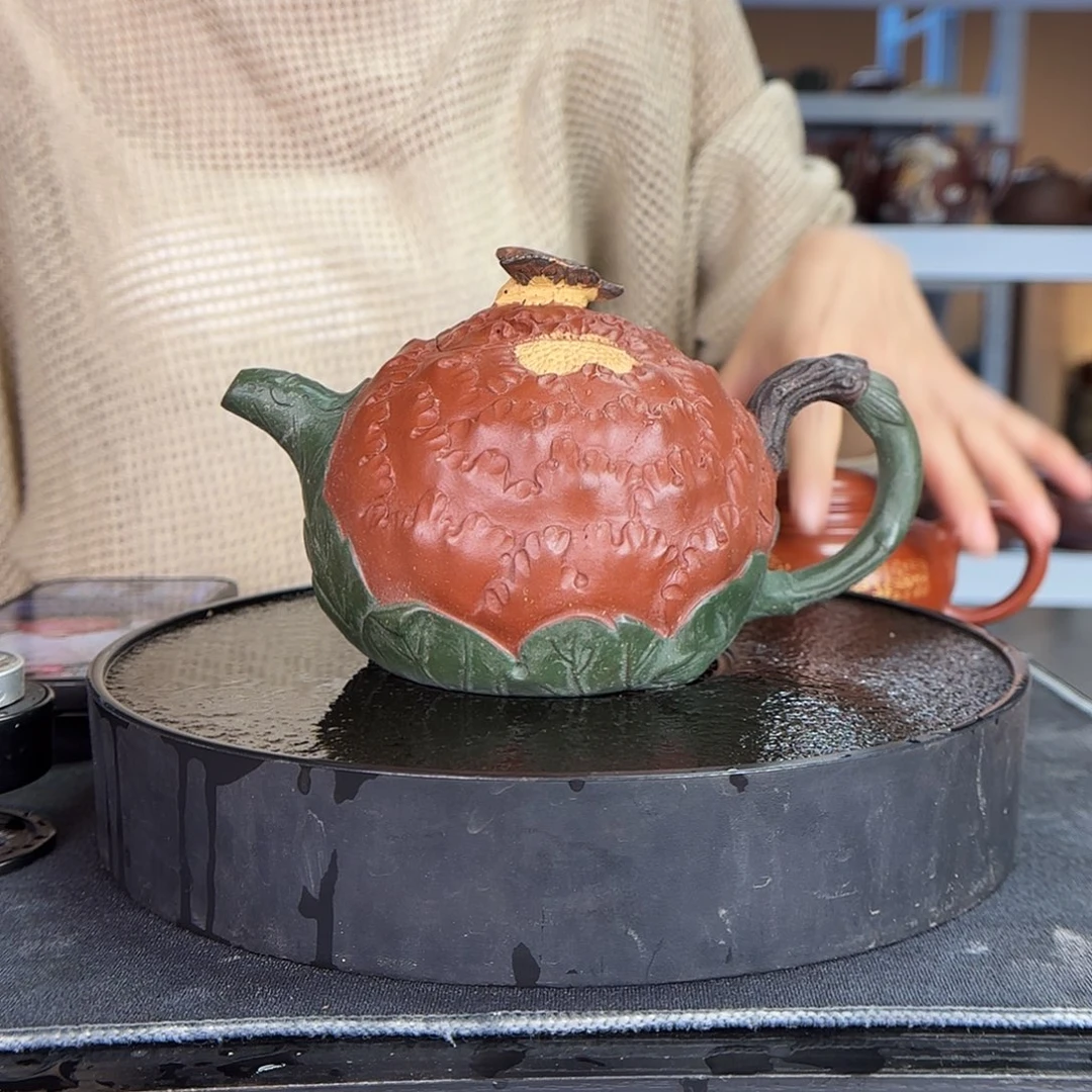 茶壶紫砂原矿泥料紫砂 700cc