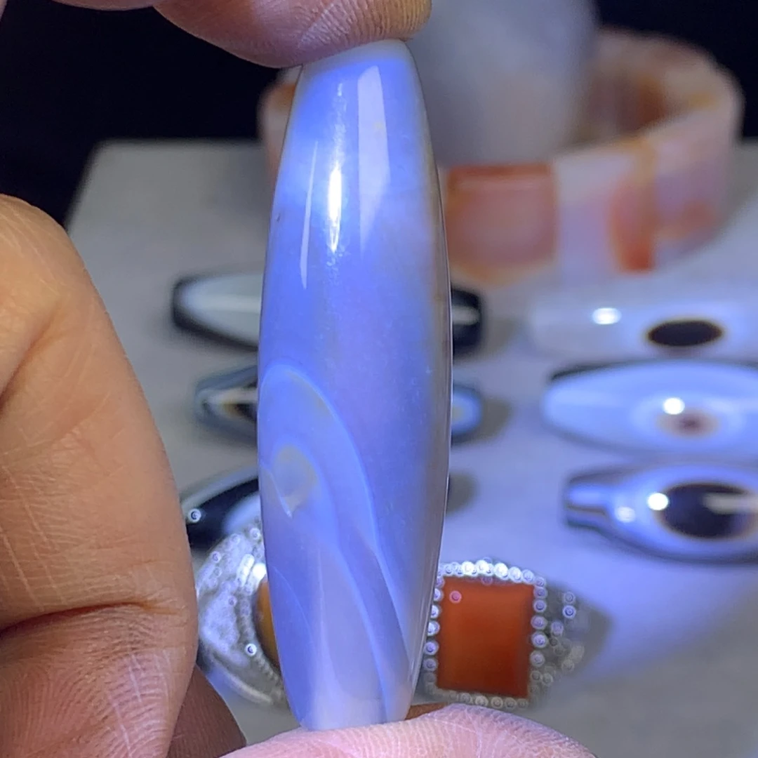 玛瑙/玉髓合金颈饰