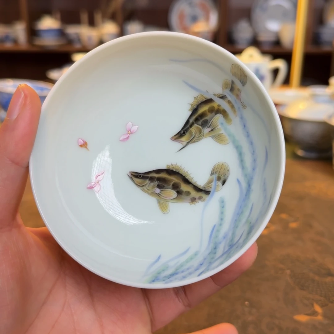 纯手工手绘陶瓷茶具