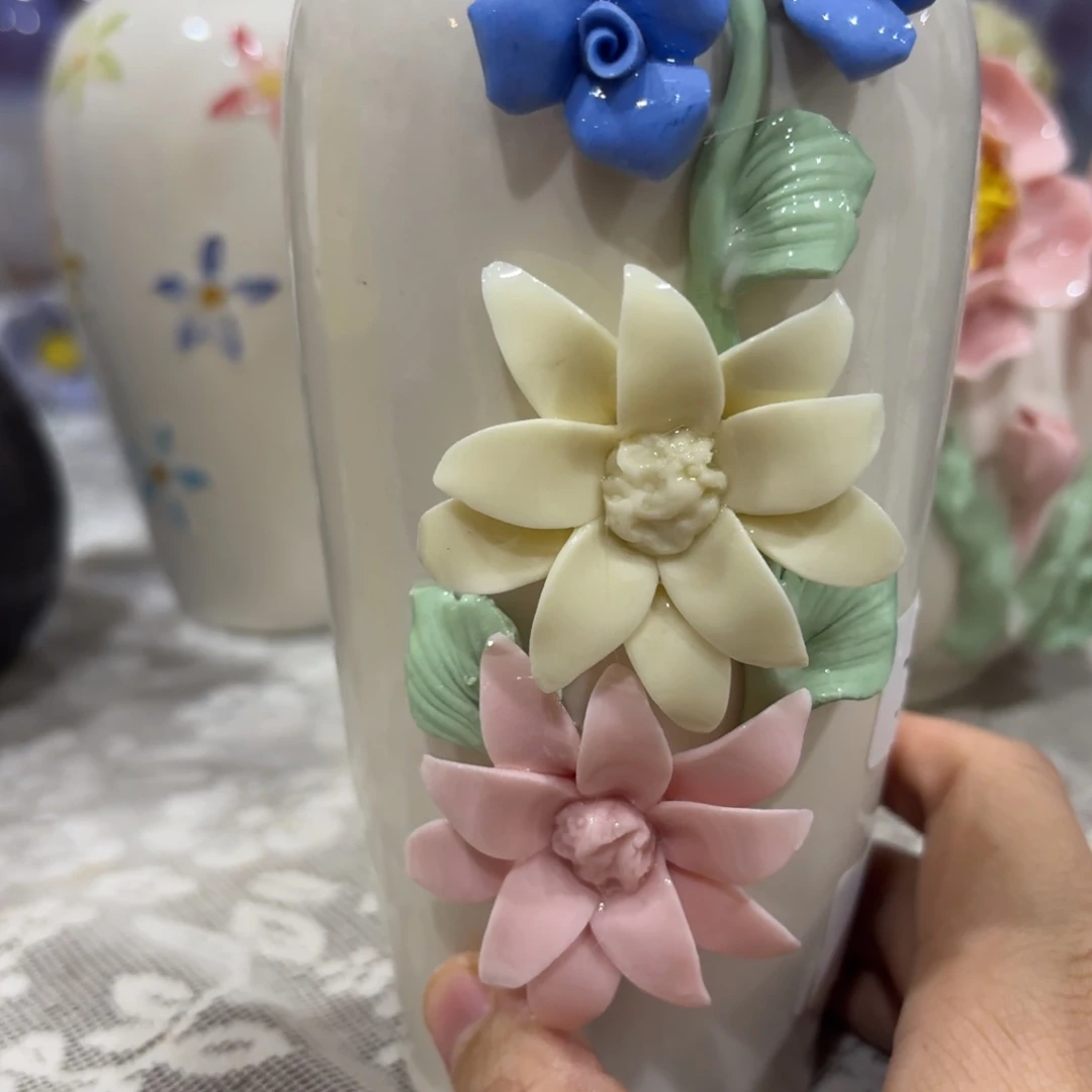 陶瓷花，20发货，退款拉黑