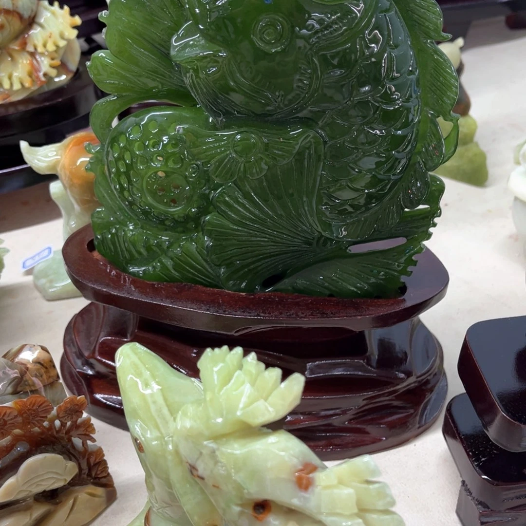 石材手工制作精品作品