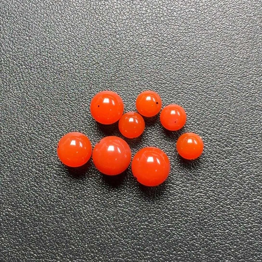 一***4南红玛瑙未镶嵌圆珠