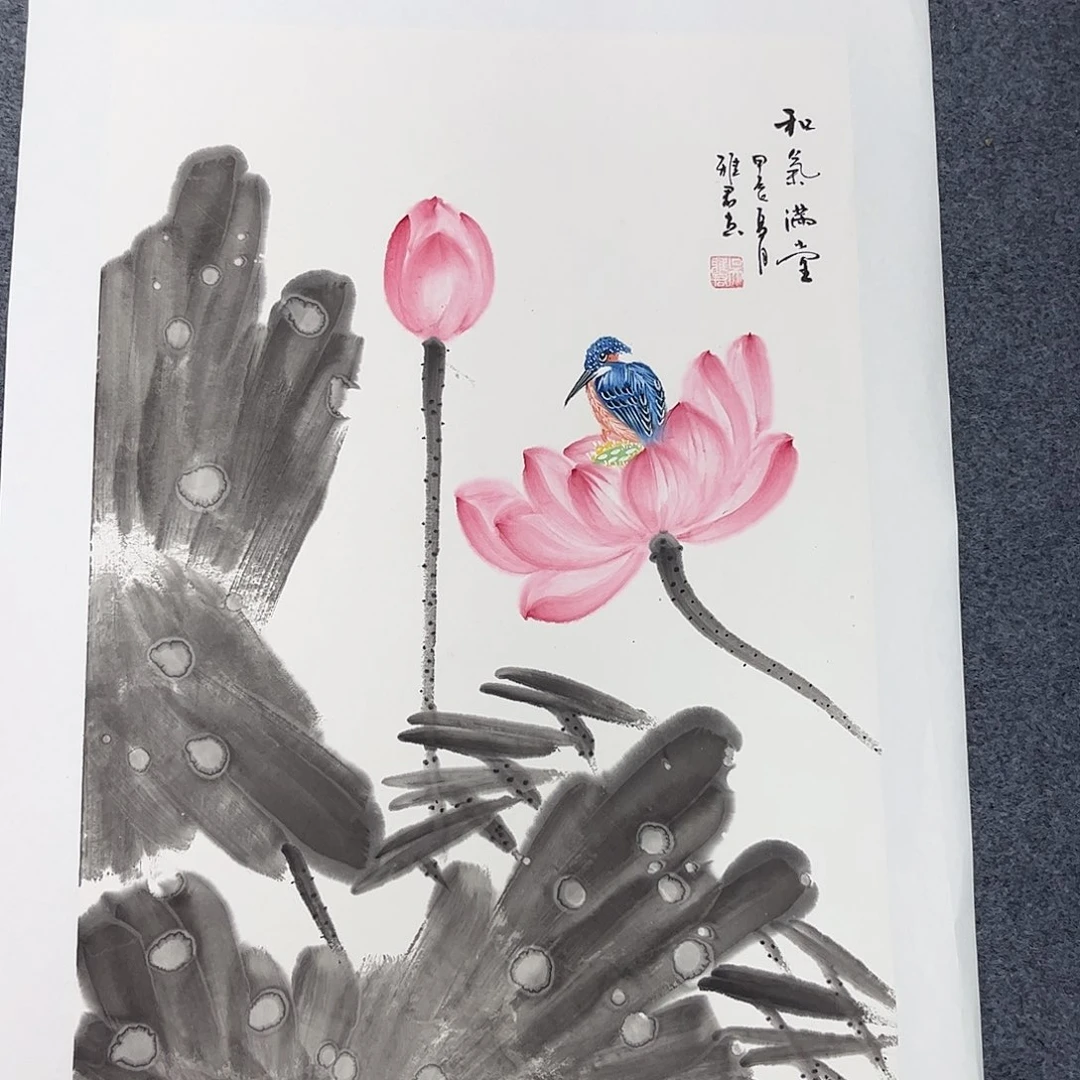 国画宣纸国画纯手绘作品
