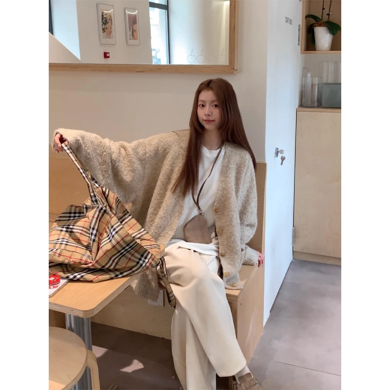 【森野画布】针织衫 秋季新款修身显瘦针织衫8109