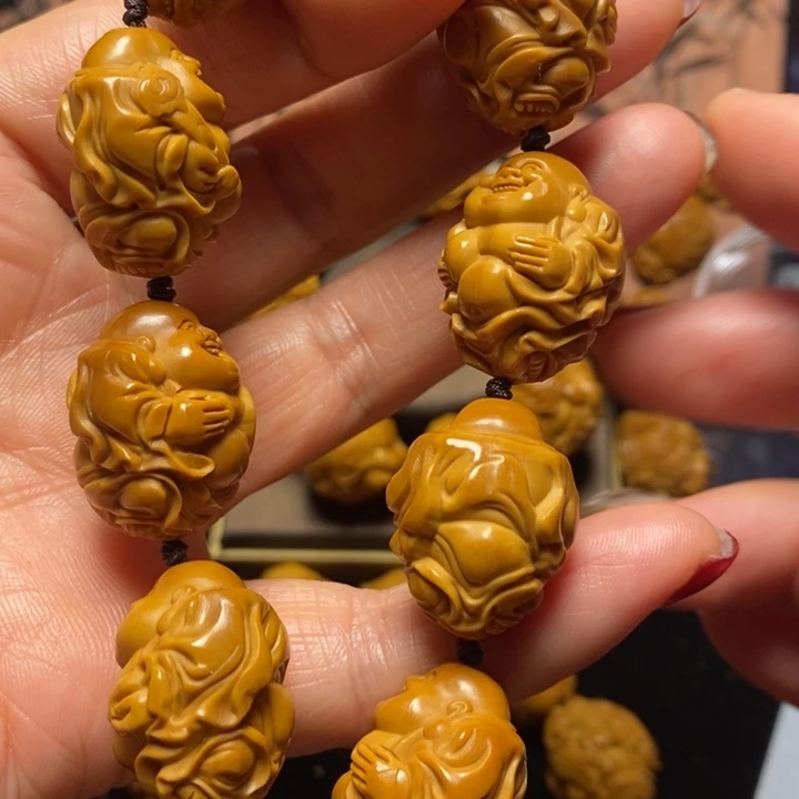 橄榄核手串/手链用****7八宝弥勒