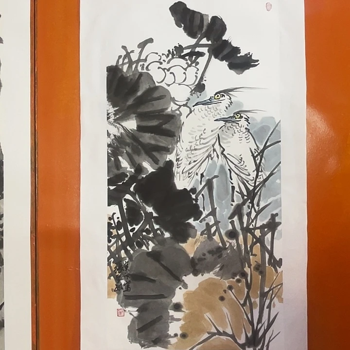 国画张圣敏先生纯手绘作品
