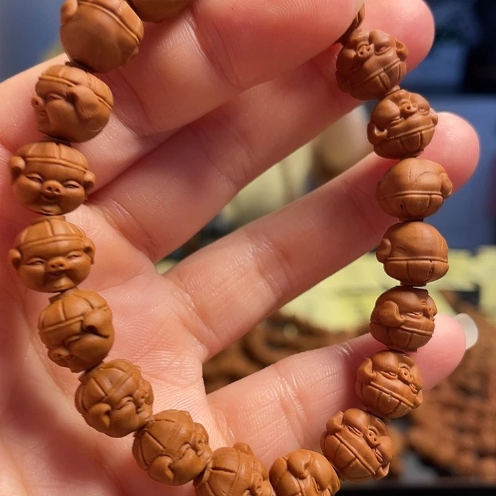 橄榄核手串/手链龙纹