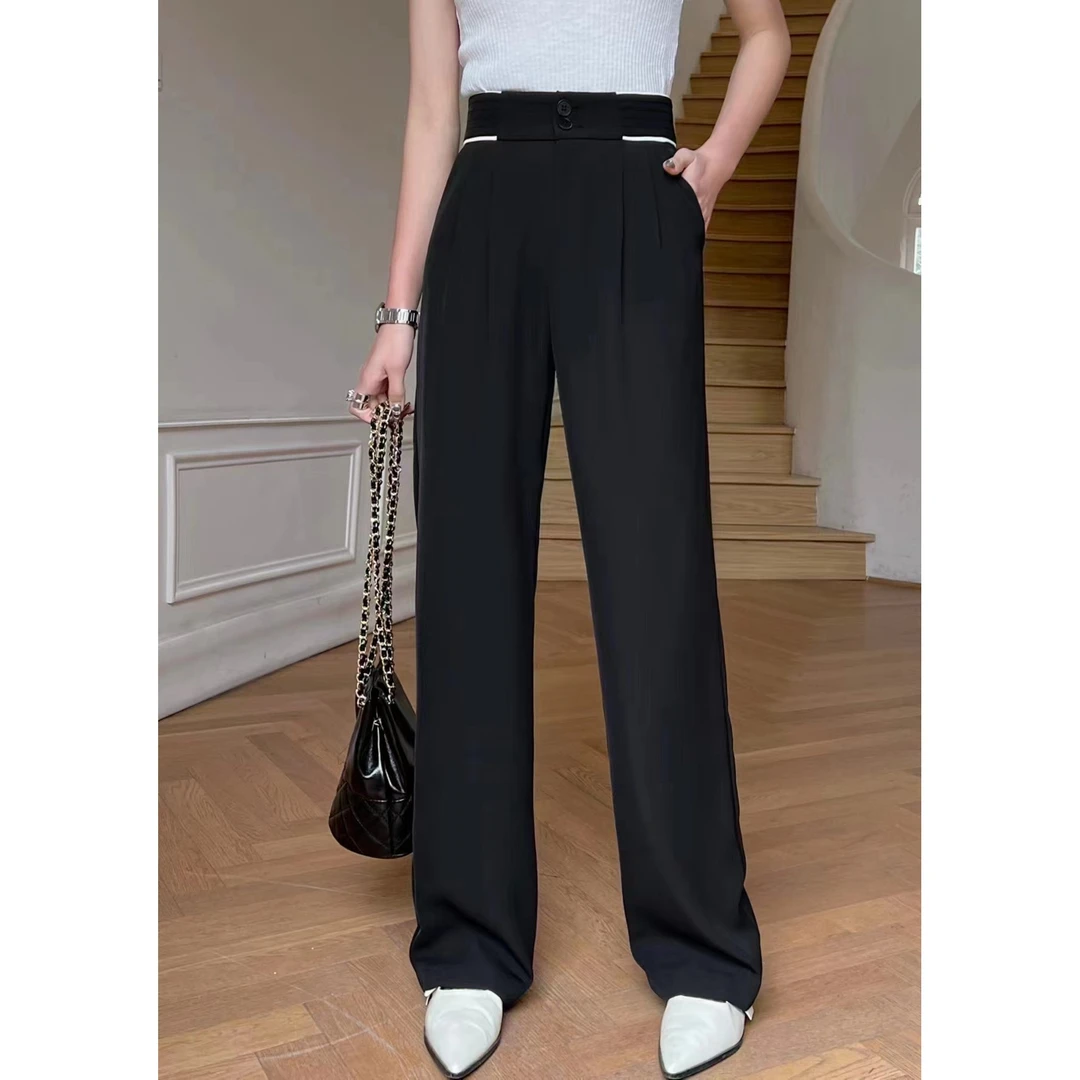 DS52832回味依衣时尚显瘦2025新款阔腿裤