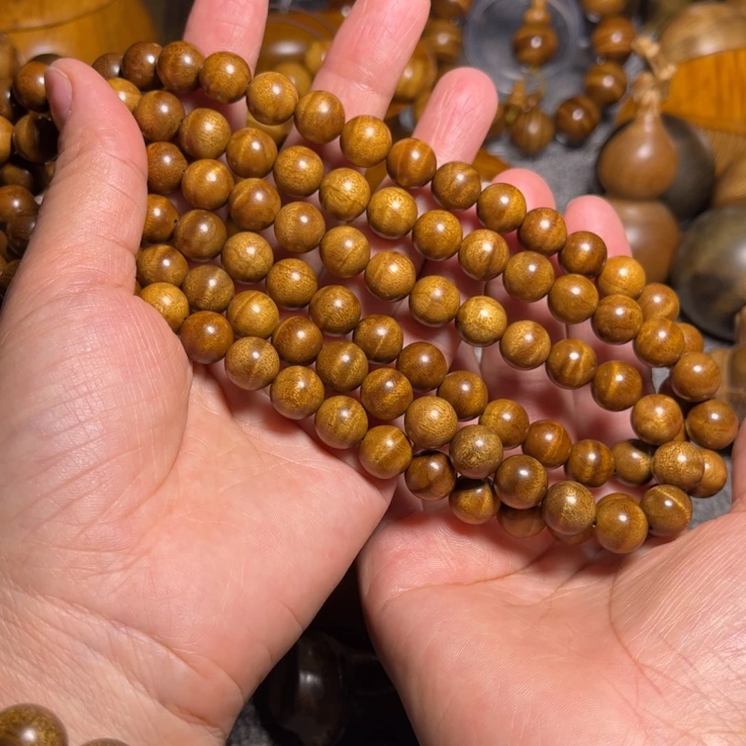 金丝楠福利1.0花纹佛珠