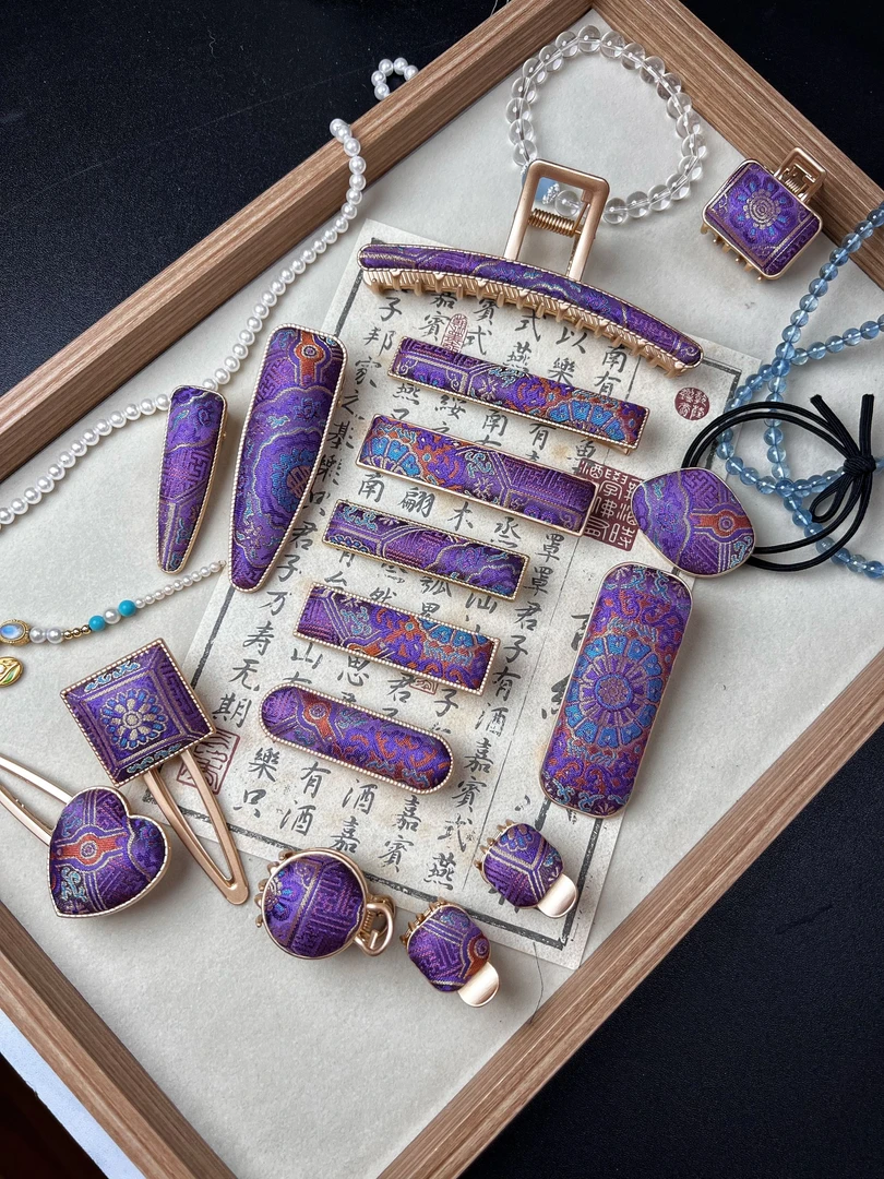 宋錦手工非遺髮圈髮箍